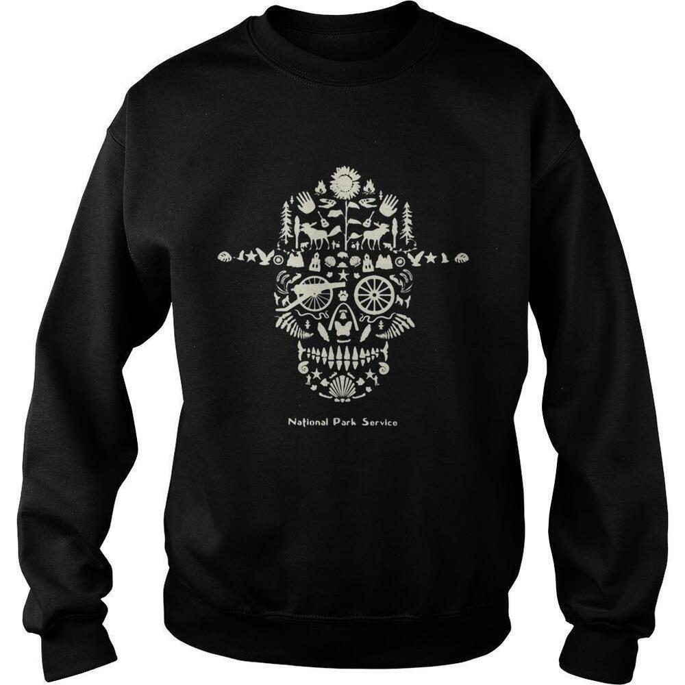Skull National Park Service Sweatshirt 1